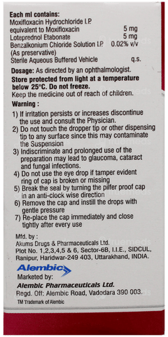 Moxoft Lp Eye Drops 5Ml